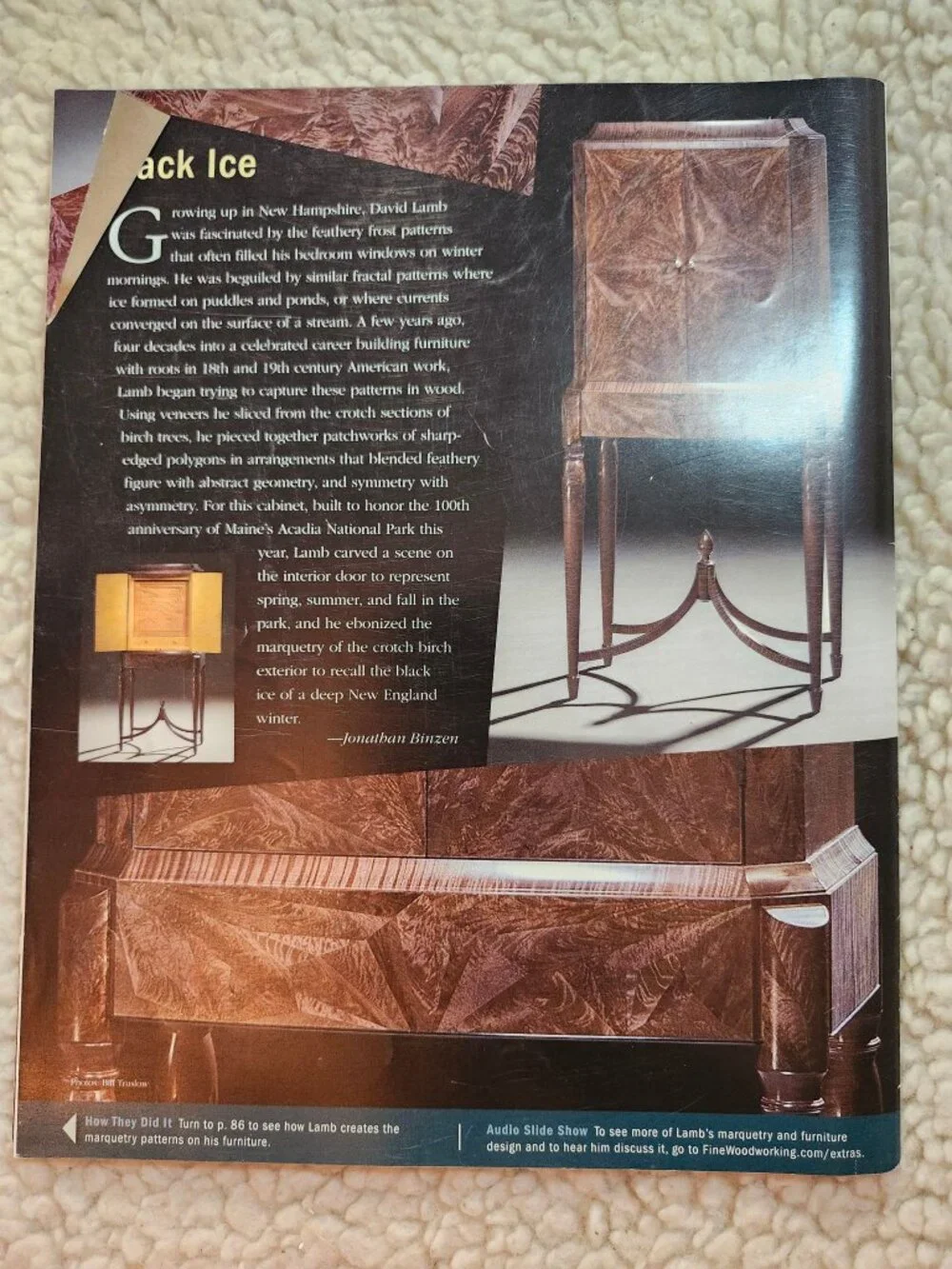 Fine Woodworking Magazine Dec 2016 No 257 Shaker Inspired Standing Desk Issue - Picture 5 of 5